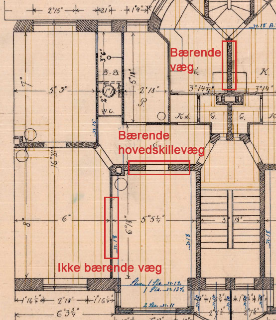 Bærendevæg - nedrivning af væg